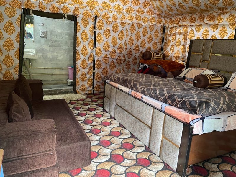 1. swiss tent